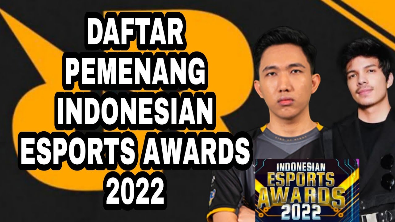 Inilah Pemenang Indonesian Esports Awards 2022‼️