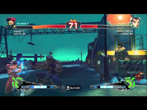 [SSF4] Japanese Ranked Match: tokido (AK) v TacuX (CH)