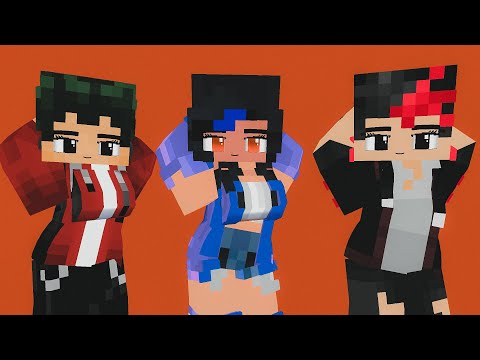 DARLING OHAYO SUPER IDOL DANCE : MINECRAFT ANIMATION | APHMAU ARRON  06 - MONSTER SCHOOL