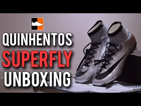Cristiano Ronaldo Quinhentos Superfly Unboxing | Nike CR7 Mercurial Cleats