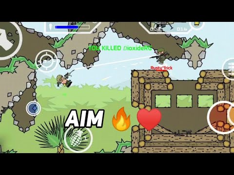 MiniMilitia : 𝙰𝚒𝚖 𝙷𝚊𝚌𝚔𝚜 🥺🔥 | ClauxPlayz