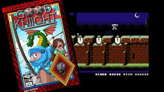 New C64 release 2024: Good Kniight - Short Play - PAL 50fps