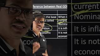 Real GDP and Nominal GDP | National income | Class 12th Macro Economics| #shorts #cbseboard2023