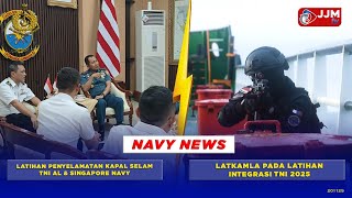Download lagu NAVY NEWS - TNI AL & SINGAPORE NAVY SUBMARINE RESCUE EXERCISE - TNI INTEGRATION EXERCISE mp3