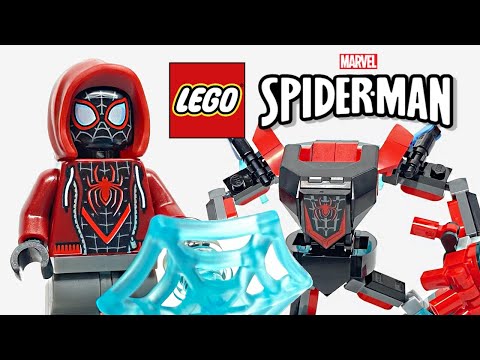 LEGO Spider-Man Miles Morales Mech Armor review! 2021 set 76171!