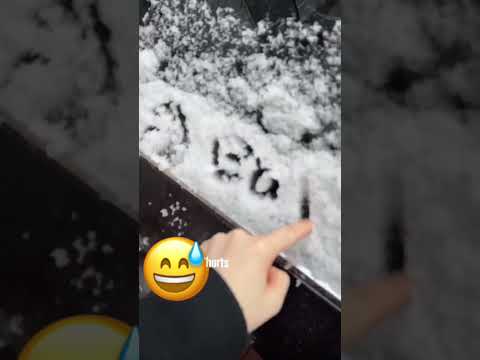 Bade arabamız kar oldu #zehrabade