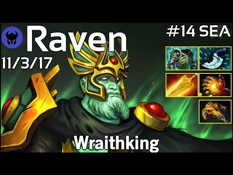 Raven [GeekFam] plays Wraithking!!! Dota 2 7.22