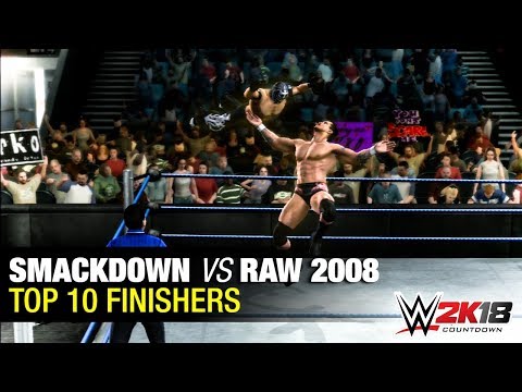Top 10 Finishers in WWE Smackdown vs. Raw 2008