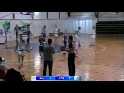 Šumadija - Radivoj Korać 47:69 1ZLS 15 2016-2017