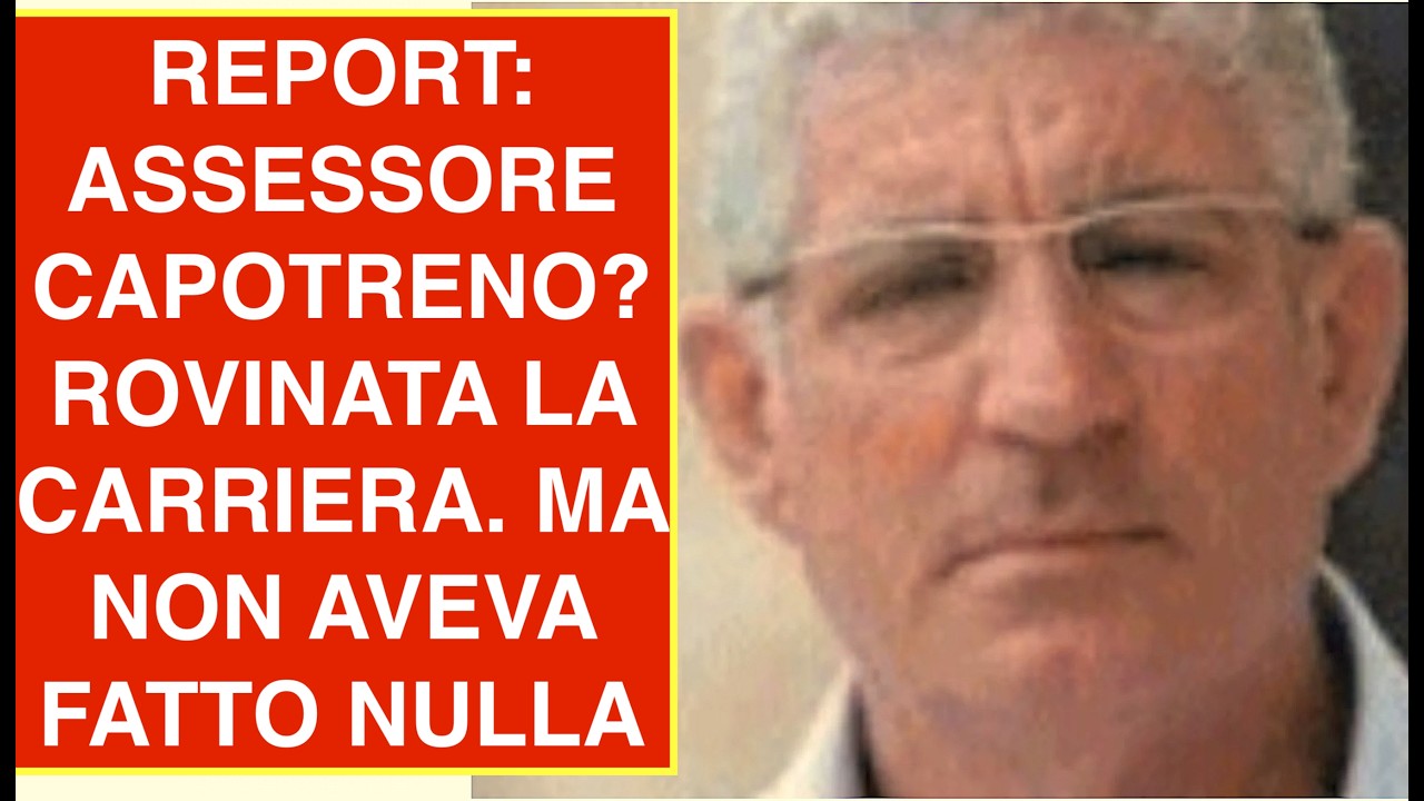 REPORT: METODO RANUCCI. ASSESSORE CAPOTRENO? ROVINATA LA CARRIERA. MA NON AVEVA FATTO NULLA