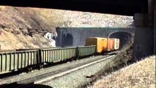 preview picture of video 'Gallitzin PA 03.24.97: Westbound Manifest'