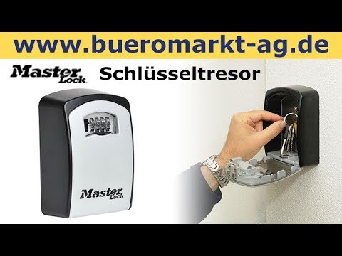 Master Lock Didelis seifas raktams 5403EURD video