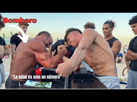 Doy 50€ al que GANE a este ADOLESCENTE Georgiano en un PULSO