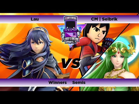 Flynn's Arcade 050 Winners Semis - Lau (Lucina) Vs CM | Seibrik (Mii Brawler Palutena) SSBU Ultimate