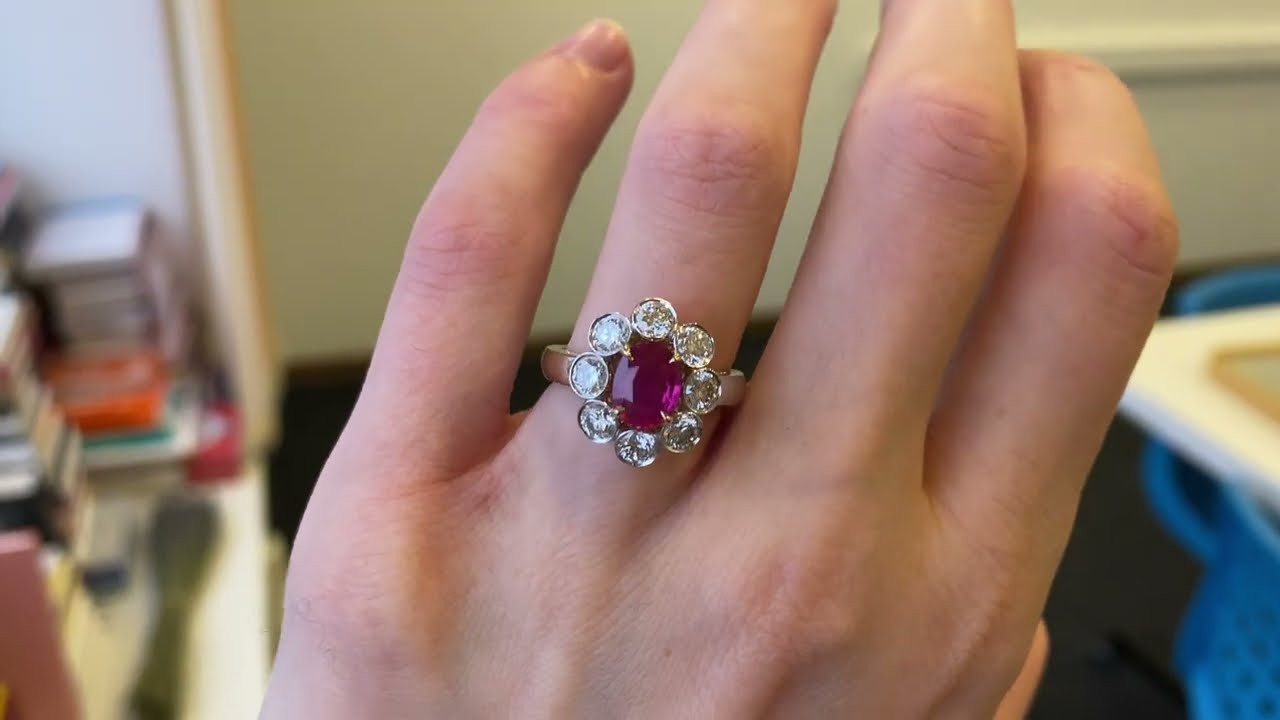 PIERRE Ruby ring