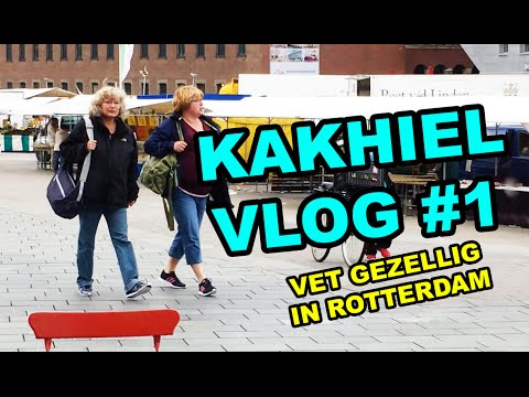 Kakhiel vlog #1 - Vet gezellig in Rotterdam