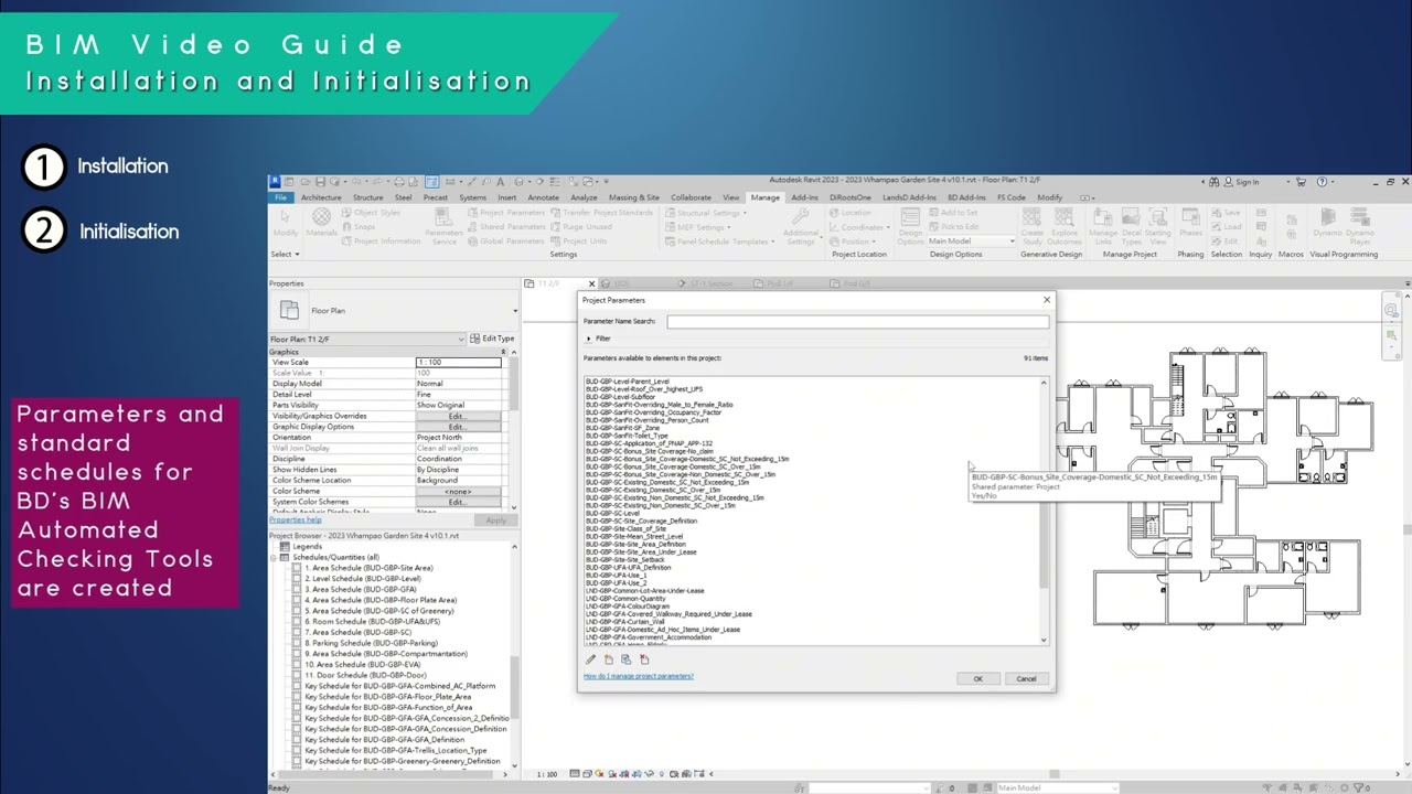 Installation and Initialisation