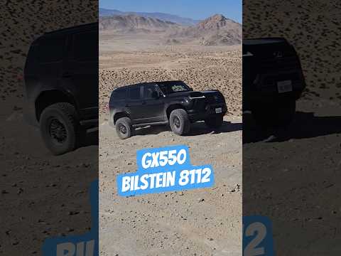 prototype Bilstein 8112 custom setup for a Lexus GX550 customer. #offroad #4x4 #overland