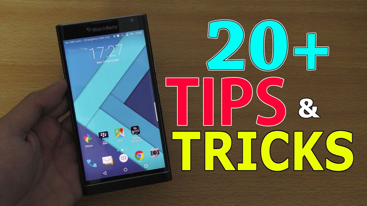 Blackberry Priv - 20+ Tips & Tricks! (4K)