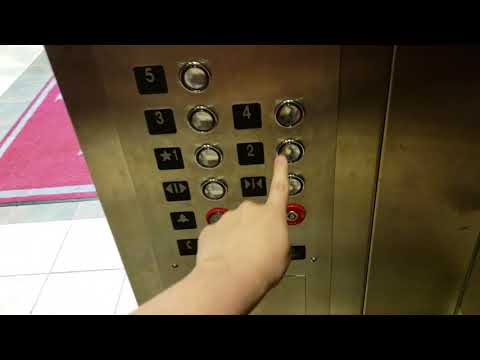 Interesting Modernized US Hydraulic Elevator at BB&T Building, Sevierville, TN