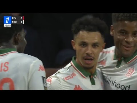 But de Sofiane Diop | Rennes vs Nice 1-2 | Résumé & buts | Ligue 1 2025/2026