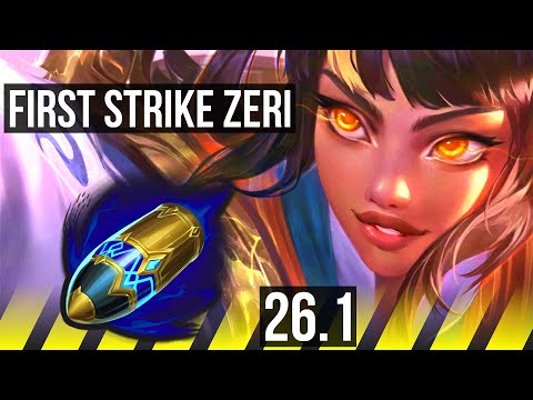 ZERI & Janna vs MISS FORTUNE & Nautilus (ADC) | First Strike, Good KDA: 13/1/6 | EUW Master | 26.1