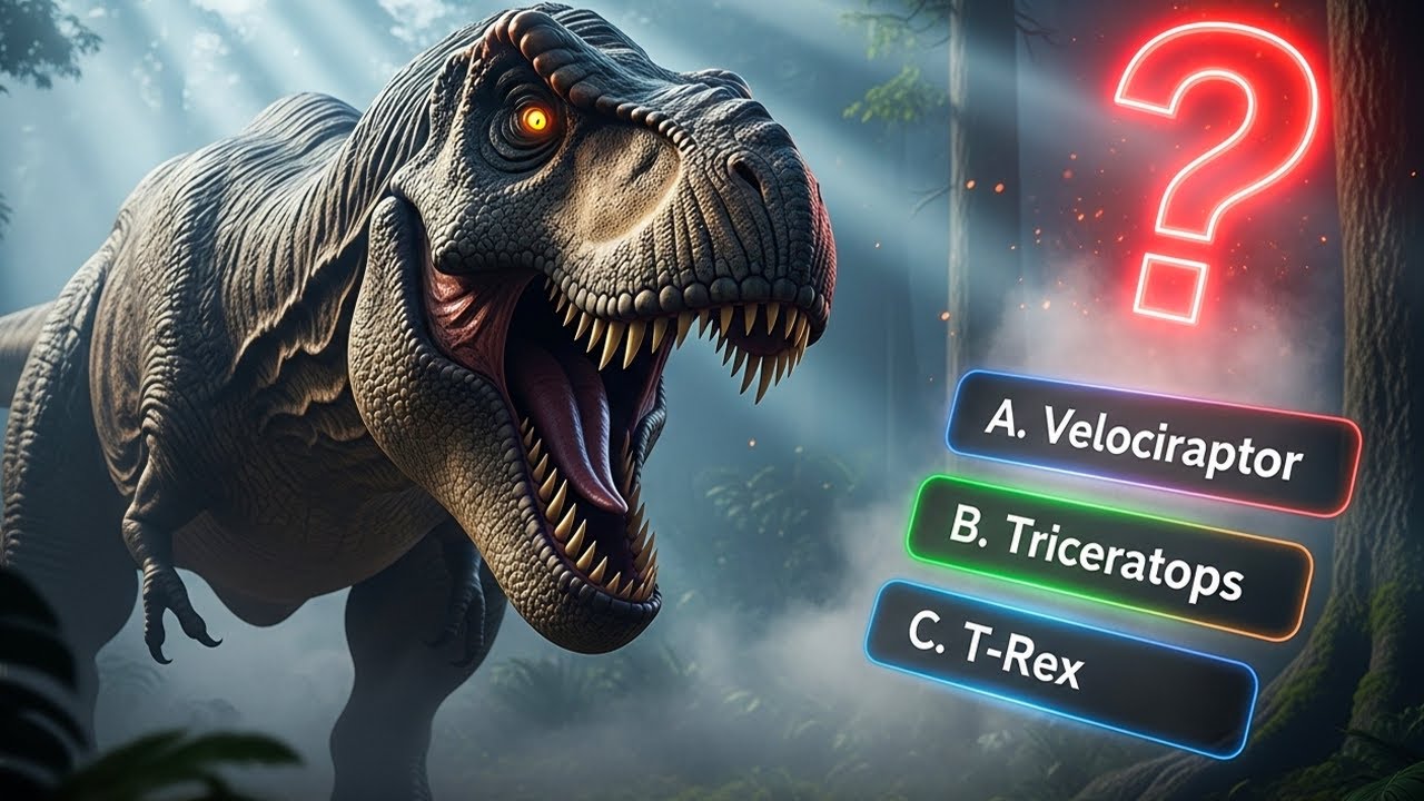 Can You Guess The Dinosaur? | Dinosaurs Quiz for Kids