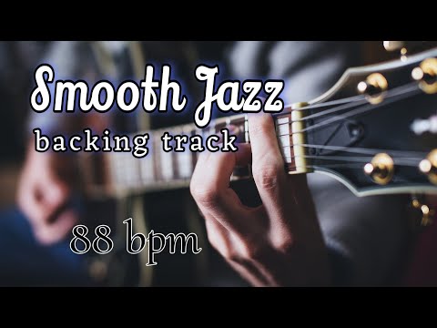 Smooth Jazz Backing Track In A Maj | 88 Bpm