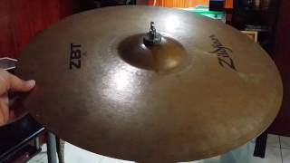 Video thumbnail for ZBT Ride 20" | Sound Test by micoatienza