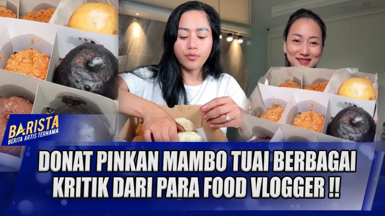 DONAT PINKAN MAMBO DIKRITIK PEDAS FOOD VLOGGER ! RASANYA KAYAK ODADING ?? - BARISTA