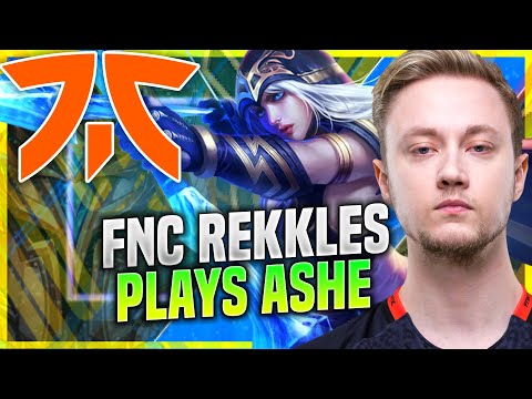 WHEN REKKLES PICKS ASHE! - FNC Rekkles Plays Ashe ADC vs Caitlyn! | Challenger TV