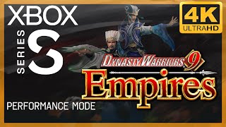 [4K] Dynasty Warriors 9 Empires (Performance) / Xbox Series S Gameplay