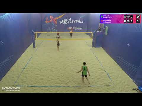 14:35 I. Horiaiev / M. Stepanov - M. Anhelov / V. Antoniuk 22.02.2023 | Winners Beach Volleyball