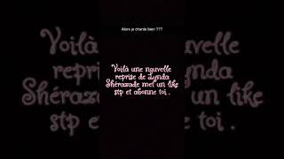 je chante &quot;l&#39;amour ne suffit pas&quot; (version française) de Lynda Shérazade