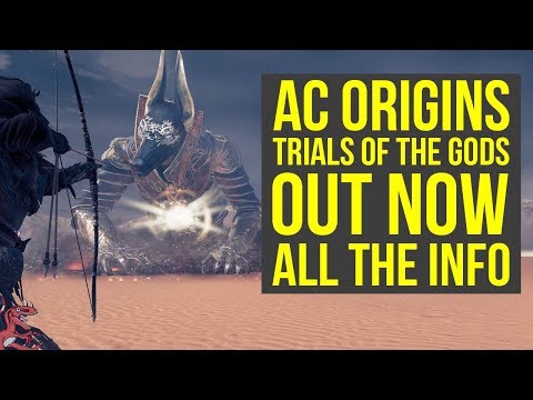 Assassin's Creed Origins Trials of the Gods OUT NOW - HOW TO START, GET OUTFIT & MORE! (AC Origins) Video