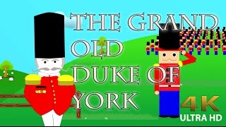 The Grand old Duke of York | Nursery Rhyme | Dino Kids