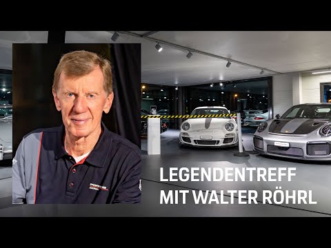Legendentreff mit Walter Röhrl im Porsche Zentrum Aargau