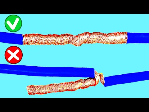 ЭТО ГЕНИАЛЬНО! Как правильно соединить провода!