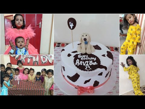 Anvitha birthday party/4th birthday celebration/10th January 2020