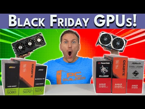 🚨 BLACK FRIDAY Graphics Cards!  Best GPU 2025 (Nov)