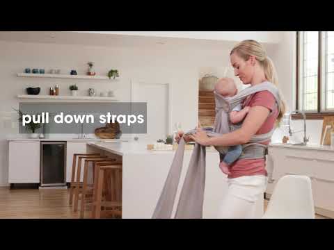 How To Wear Boppy ComfyChic Baby Carrier - Front Facing In