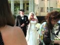 Misty and Jay's Wedding:  Giving away the bride