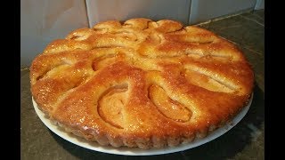 كيكة أو طرطة التفاح الناجحة ببيضة واحدة سريييييعة في 10دقائق هشيشة وبنينة للفطور