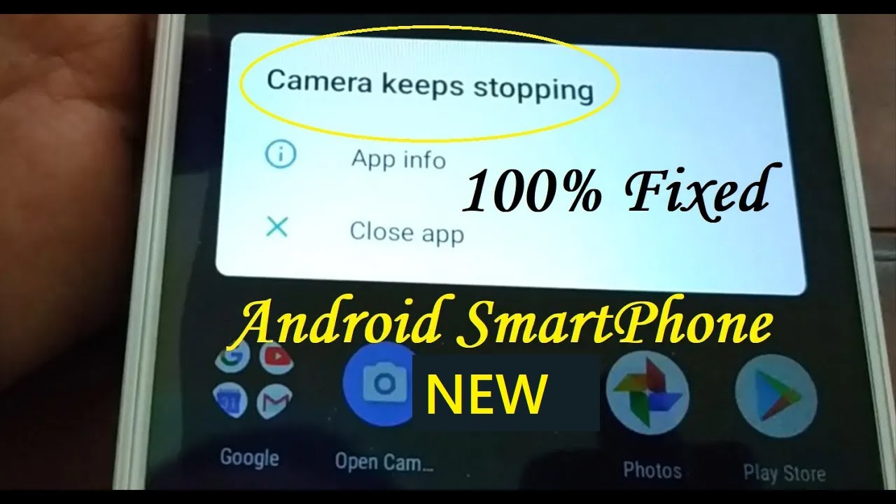 Camera Keeps Stopping on all Android Smartphone 100% Fixed [2019]