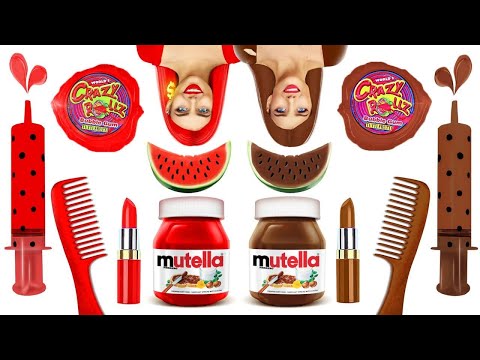 RICH Girl vs BROKE Girl Chocolate Fondue Challenge | Funny Battle with Food by RATATA BOOM