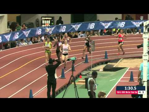 Girls 800m EE Section 3 - New Balance Nationals Indoor 2014