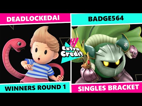 Extra Credit #26: Winners Bracket - DeadlockedAI (Lucas) Vs Badge564 (Meta Knight) SSBU Singles