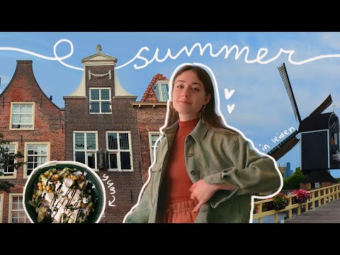 summer in the netherlands🌼thrift shopping, plants & finding routine