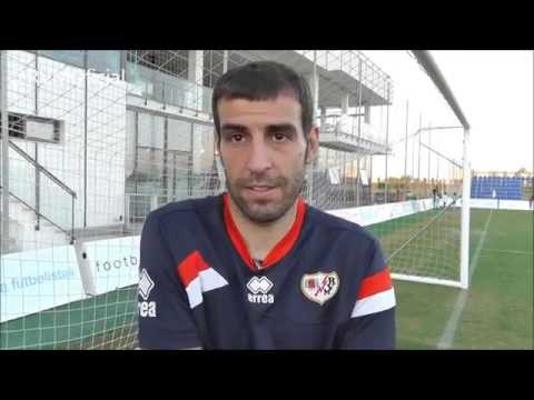 @RVMOficial Trashorras tras sus dos goles ante el Granada B