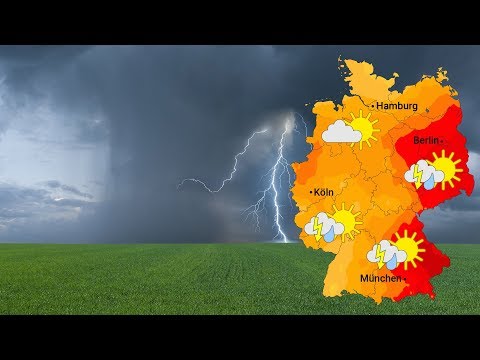 Danger of severe weather on Whit Monday (09.06.2019)